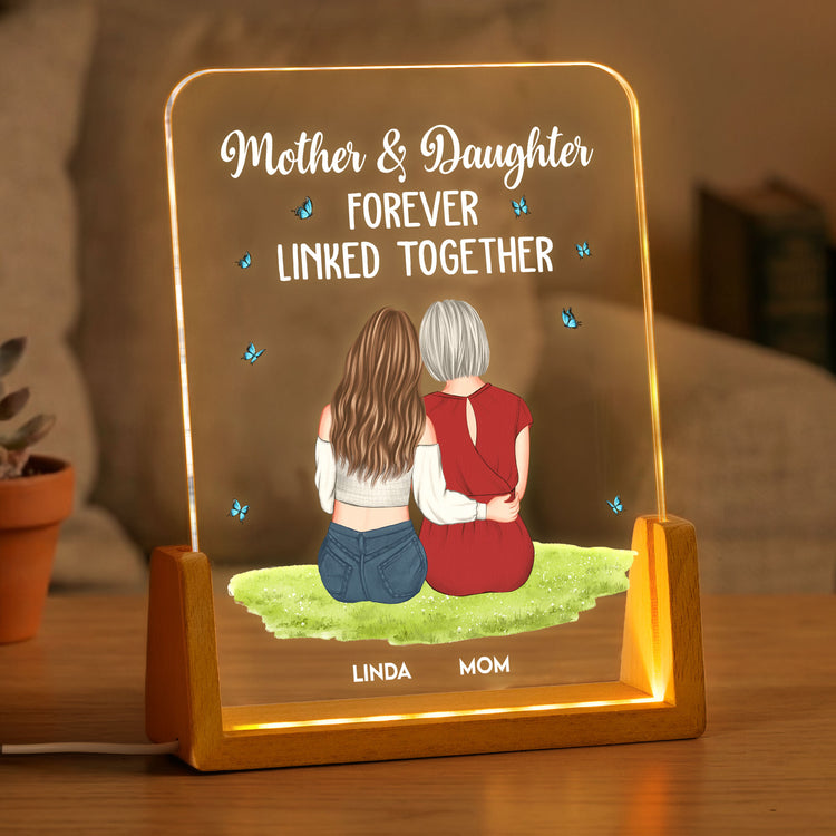 Mother-&-Daughter-Forever-Linked-Together-Personalized-Night-Light-1
