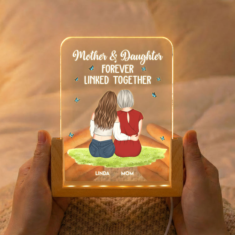 Mother-&-Daughter-Forever-Linked-Together-Personalized-Night-Light-2