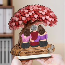 Mother-&-Daughter-Forever-Linked-Together-Personalized-Wooden-Plaque-3