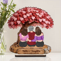 Mother-&-Daughter-Forever-Linked-Together-Personalized-Wooden-Plaque-4