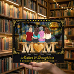 Mother-&-Daughters-Forever-Linked-Together-Personalized-Book-Nook-4