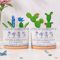 Mother-&-Daughters-Forever-Linked-Together-Personalized-Plant-Pot-With-Glass-Succulents-2