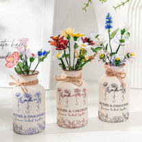 Mother-&-Daughters-Forever-Linked-Together-Personalized-Vase-2