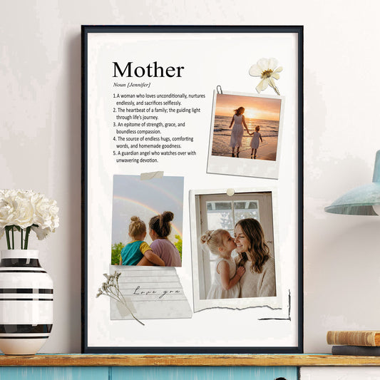 Mother_Definition_Mothers_Day_Gift_For_Mom_Mum_Wife_Personalized_Photo_Poster_1