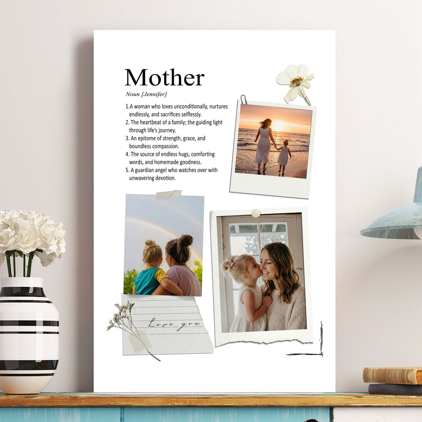 Mother_Definition_Mothers_Day_Gift_For_Mom_Mum_Wife_Personalized_Photo_Poster_2