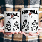 Mother's Day Gifts, Custom Football Mom, Grandma - Personalized Mug