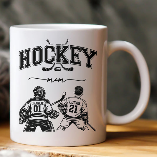 Mother'S-Day-Gifts,-Custom-Hockey-Mom,-Grandma-Personalized-Mug-1