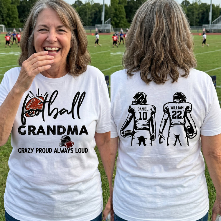 Mother'S-Day-Gifts,-Football-Grandma,-Crazy-Proud,-Always-Loud-Personalized-Shirt-1