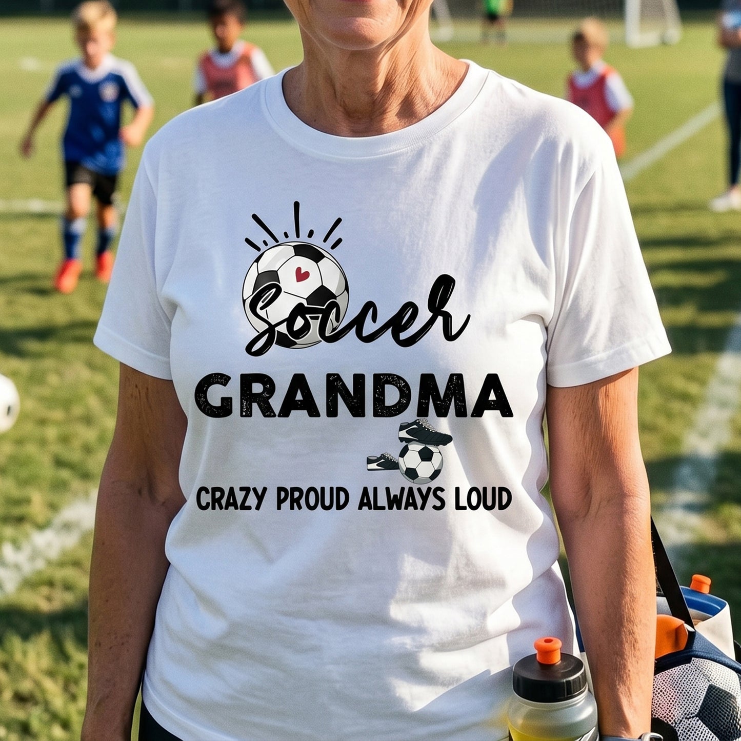 Mother'S-Day-Gifts,-Soccer-Grandma,-Crazy-Proud,-Always-Loud-Personalized-Shirt-4