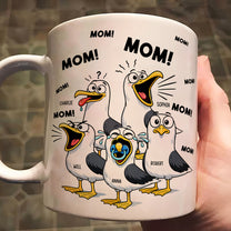 Mother's-Day-Gifts,-Funny-Mommy-Mug-Mom-Mom-Mom-Seagull-Personalized-Mug-1