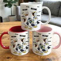 Mother's-Day-Gifts,-Funny-Mommy-Mug-Mom-Mom-Mom-Seagull-Personalized-Mug-2