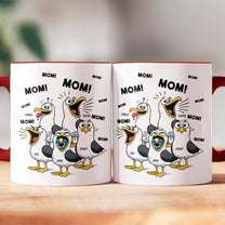 Mother's-Day-Gifts,-Funny-Mommy-Mug-Mom-Mom-Mom-Seagull-Personalized-Mug-4