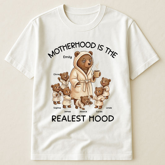Motherhood-Is-The-Realest-Hood,-Mama-Bear-Personalized-Shirt-1