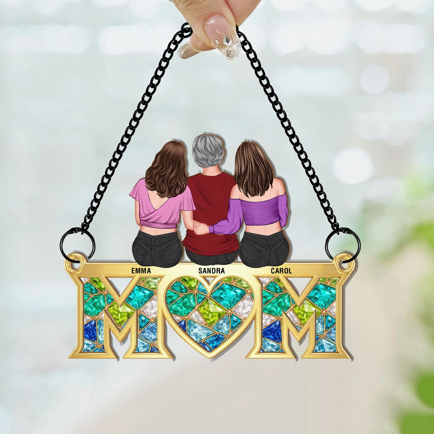 Mothers-Day-Gift-For-Mom-New-Version-Personalized-Window-Hanging-Suncatcher-2