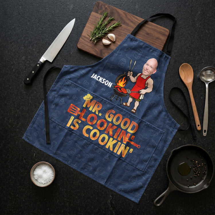 Mr.-Good-Lookin-Is-Cookin-Funny-Fathers-Day-Gift-For-Dad-Husband-Grandpa-Personalized-Apron-2