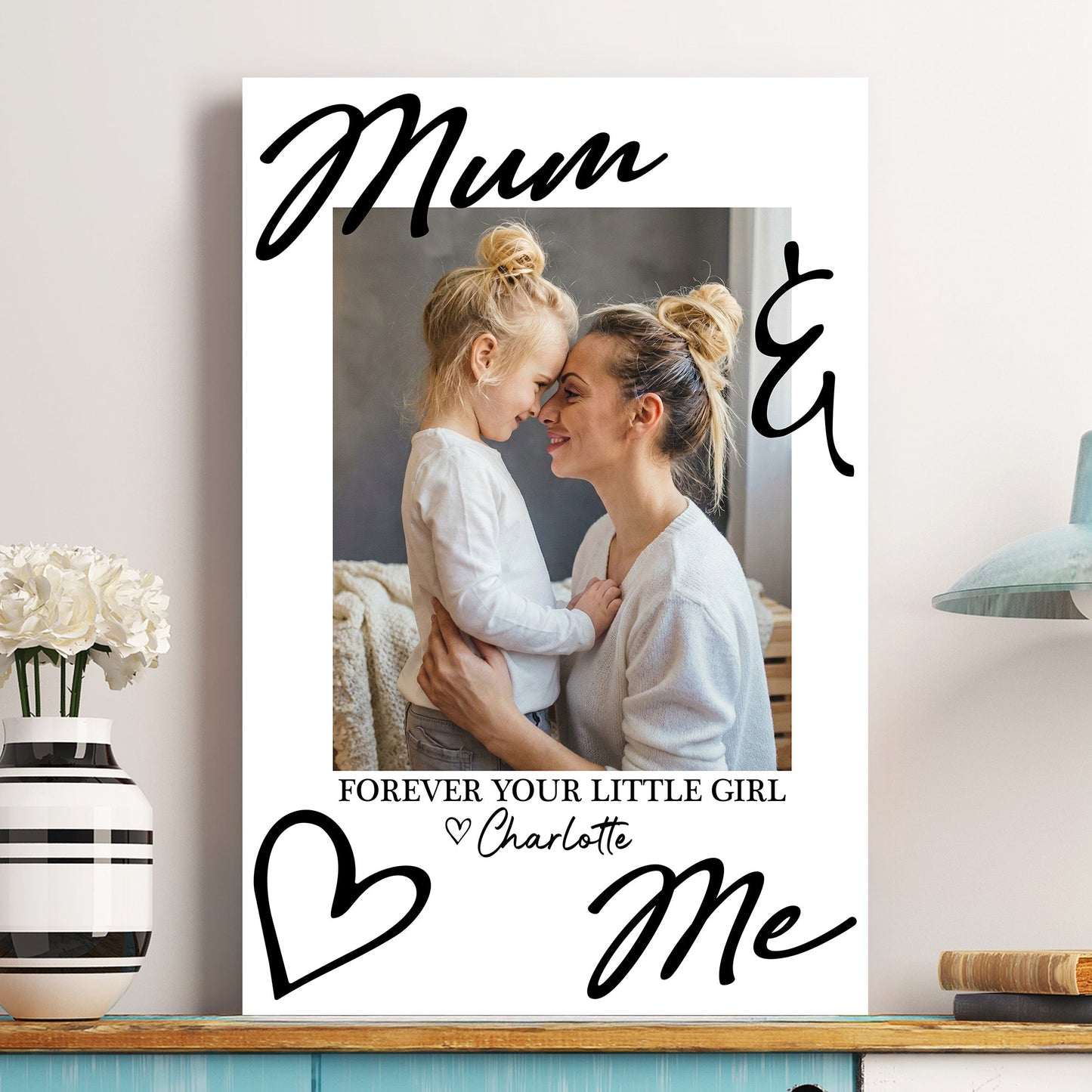 Mummy_Me_Forever_Your_Little_Girl_Mothers_Day_Gift_Personalized_Photo_Poster_2
