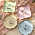 Music Instrument Custom Name Gift For Band Student, Music Teacher - Personalized Jewelry Dish