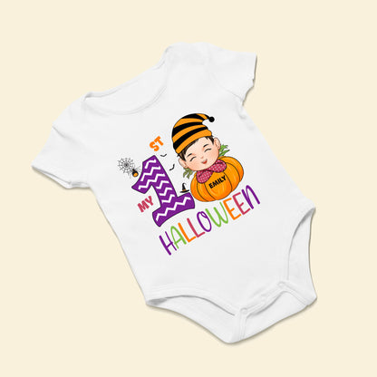 My 1st Halloween - Personalized Baby Onesie