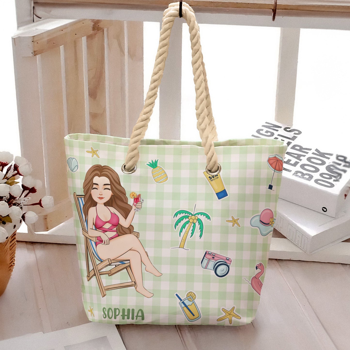 My Adorable Beach Bag - Personalized Beach Bag