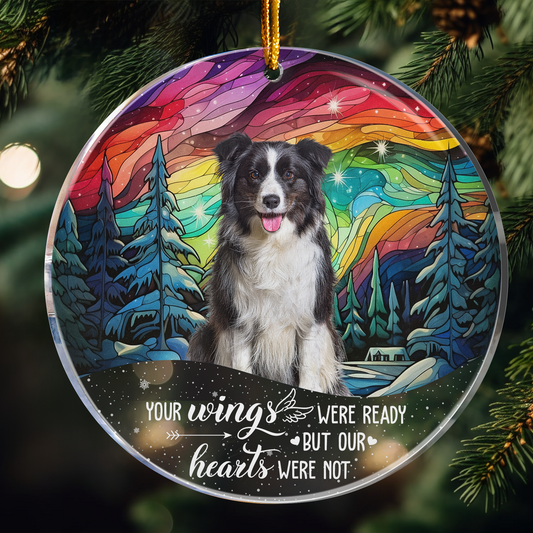 My Angel Pet Memorial Gifts - Loss Of Dogs, Cats - Personalized Acrylic Photo Ornament