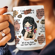 My Bad B*Tch Affirmations - Gifts For Daughter, Friend, For Me Gift - Personalized Mug