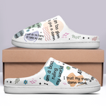 My Bad B*Tch Affirmations - Gifts For Daughter, Friends, Sister, For Me Gift - Personalized Slippers