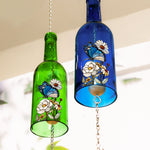My Beautiful Garden Is Calling And I Must Go - Personalized Wine Bottle Wind Chime