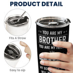 My Bond With You Will Never End - Personalized Tumbler Cup