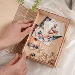 My Box Of Travel Memories - Personalized Wooden Book Box