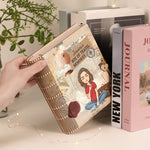 My Box Of Travel Memories - Personalized Wooden Book Box