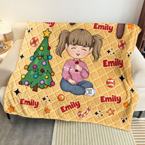 My Christmas Movie Watching Blanket - Gifts For Kids - Personalized Blanket