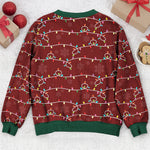 My Christmas Movie Watching Sweater - Personalized Ugly Sweater