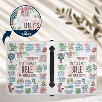 My Daily Bible Affirmations - Personalized Bible Cover