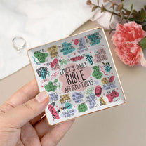 My Daily Bible Affirmations - Personalized Jewelry Dish