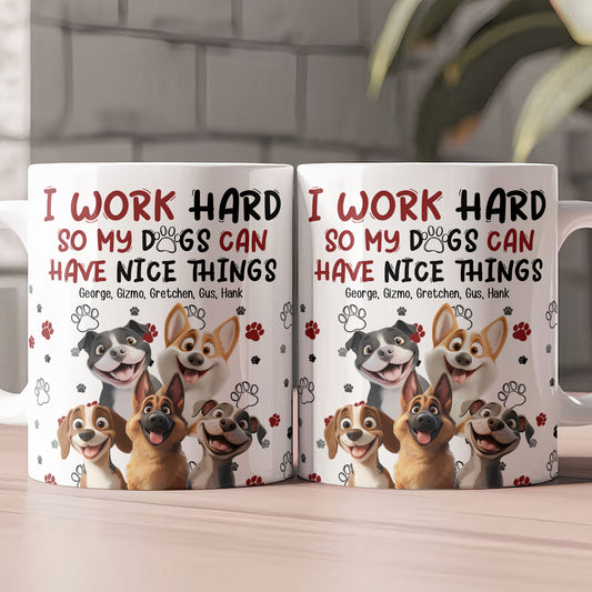 My Dog Can Have Nice Things - Personalized Mug