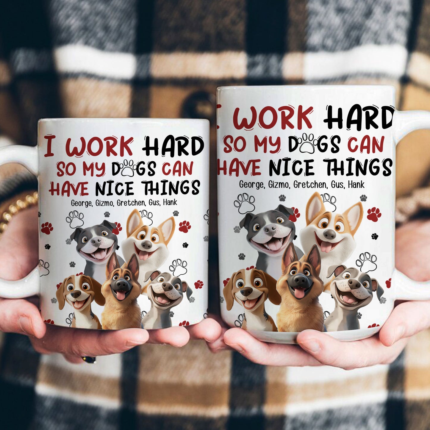 My Dog Can Have Nice Things - Personalized Mug