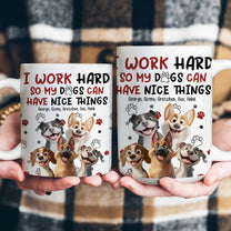 My Dog Can Have Nice Things - Personalized Mug