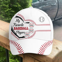 My Favorite Baseball Players - Personalized Classic Cap