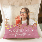 My Favorite Child - Custom Photo Sequin Pillow