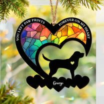 My Favorite Hello And My Hardest Goodbye - Personalized Suncatcher With Card