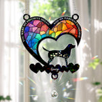 My Favorite Hello & Hardest Goodbye - Personalized Acrylic Suncatcher With Crystal Ball Prism
