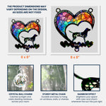 My Favorite Hello & Hardest Goodbye - Personalized Acrylic Suncatcher With Crystal Ball Prism