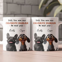 My Favorite Human - Personalized Mug