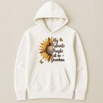 My Favorite People Call Me Grandma Leopard Sunflower - Personalized Shirt