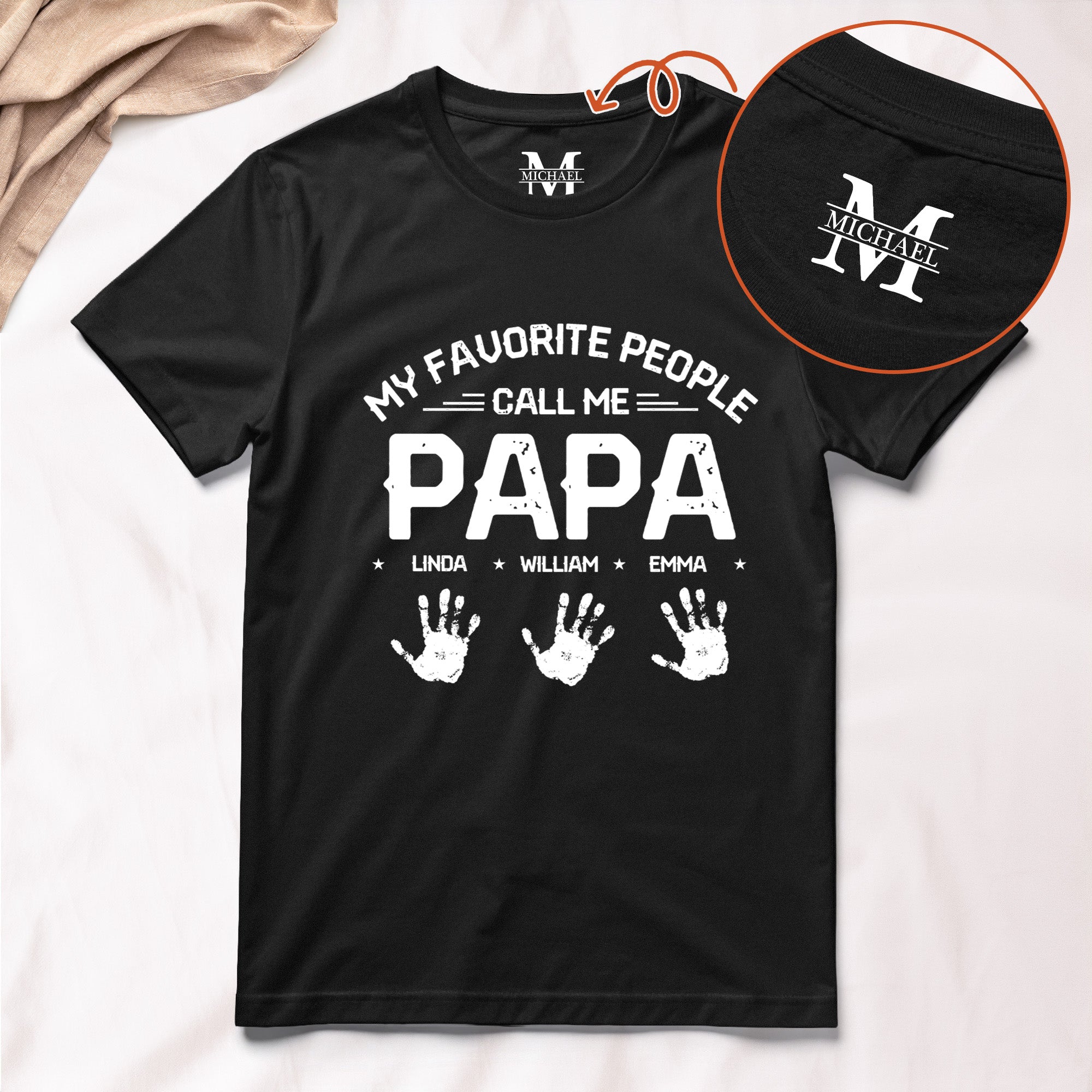 My Favorite People Call Me Papa - Personalized Shirt