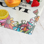 My Favorite People Call Me - Personalized Glass Cutting Board