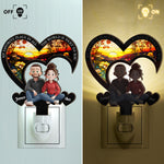 My Favorite Place In All The World - Personalized Wood And Acrylic Night Light
