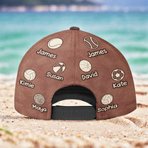 My Favorite Players Call Me Grandma - Personalized Classic Cap