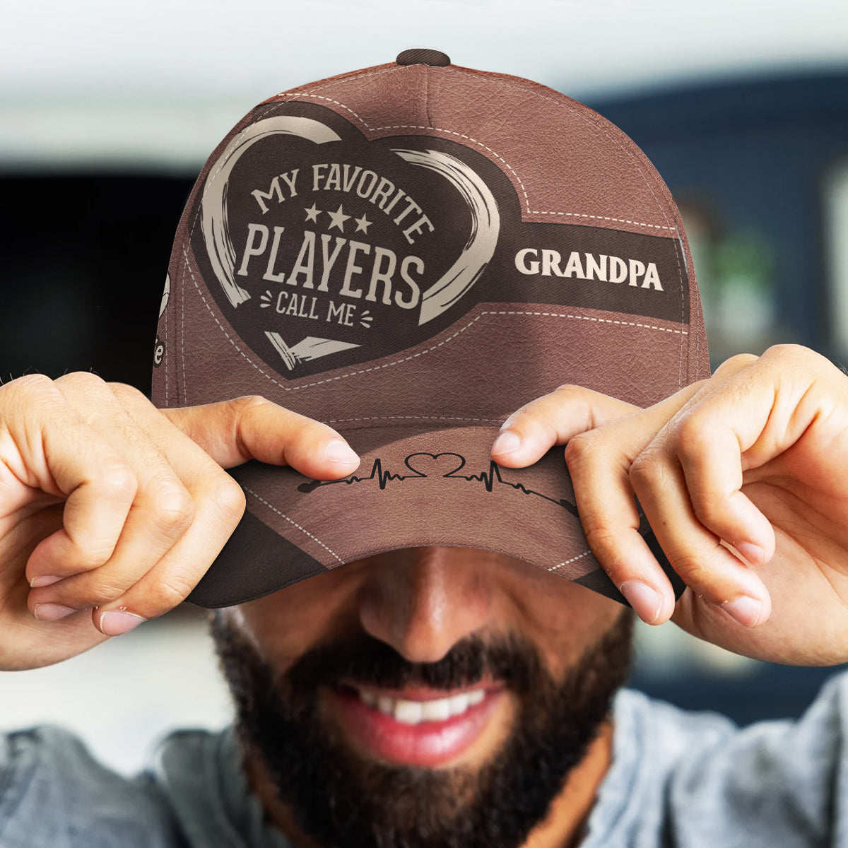 My Favorite Players Call Me Grandma - Personalized Classic Cap