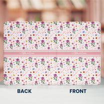 My Flower Birthday Custom Name - Personalized Kindle Paperwhite Case With Stand